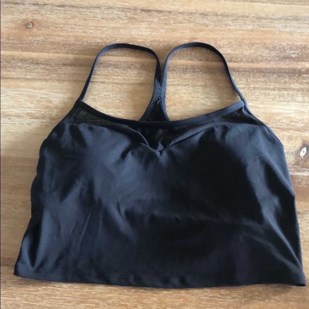 Fabletics crop top built in bra